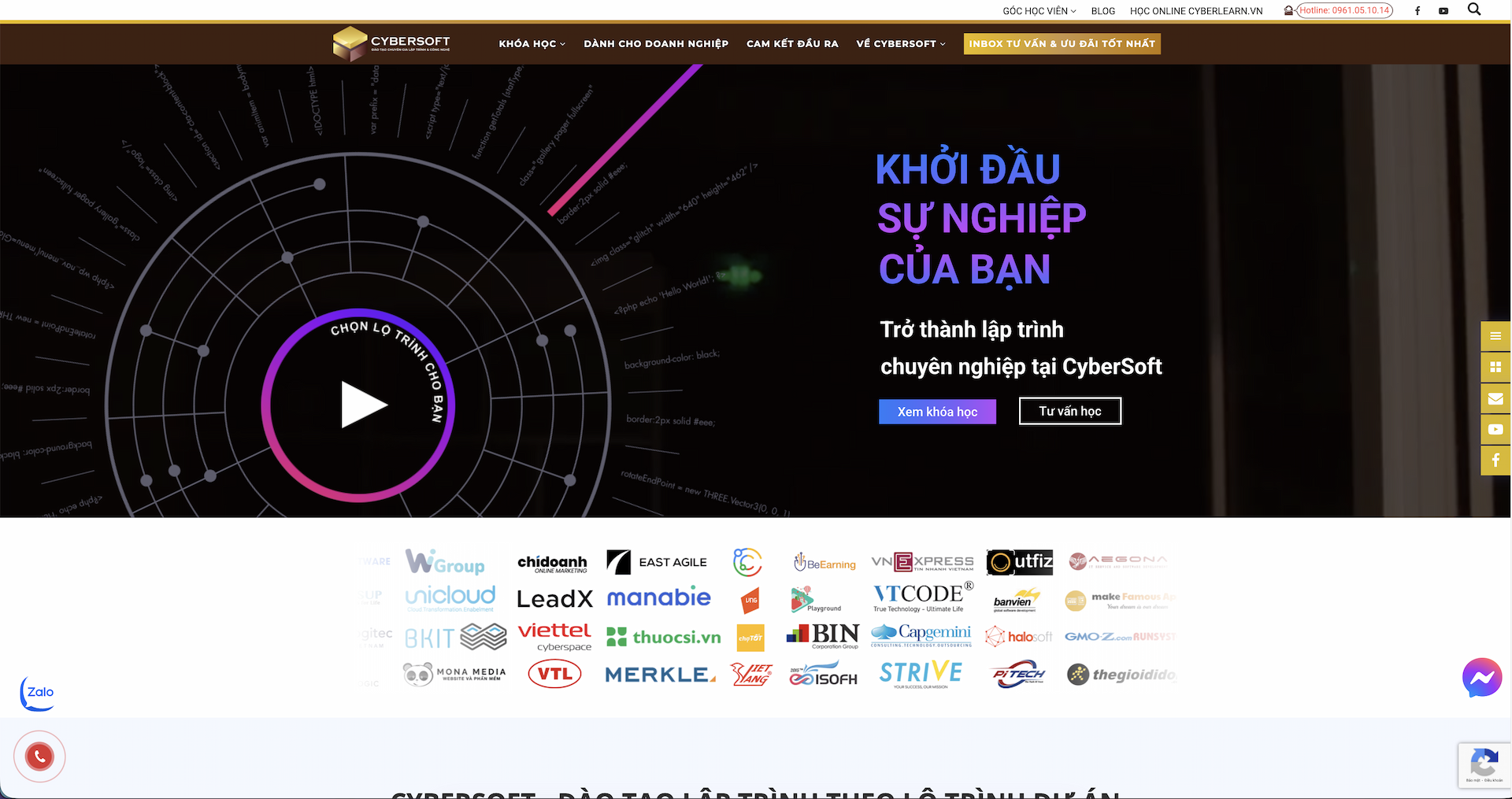 Login and register page
